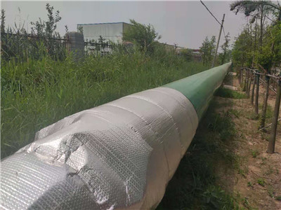 蒸汽保溫管施工現(xiàn)場